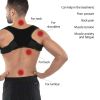 Posture Corrector Men Women Upper Back Pain Brace Clavicle Support Straightener