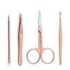 18PCS A Kit Professional Nail Salon Beauty Clipper&Pusher& Tweezers&Nipper Tool Products Kit for Manicure&Makup