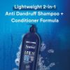 Suave Men Shampoo & Conditioner 2 in 1 Anti-Dandruff Shampoo and Conditioner with Pyrithione Zinc, 40 oz