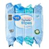 Great Value Fresh Scent Flushable Wipes, 4 Resealable Packs, 168 Total Wipes