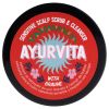 Brahmi Sensitive Scalp Scrub and Cleanser by AyurVita for Unisex - 8.8 oz Cleanser