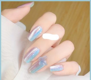 Milk Tea Crystal Stone Cat Eye Nail Polish (Option: U-10ML)