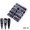 1 Box Nail art decoration starry sky sticker nail sticker nail decal