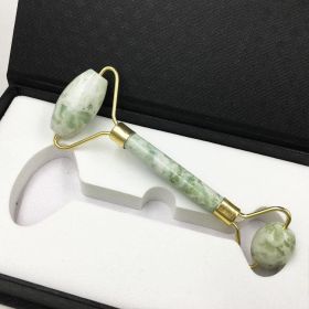 Facial Massage Jade Roller (Color: Jade)